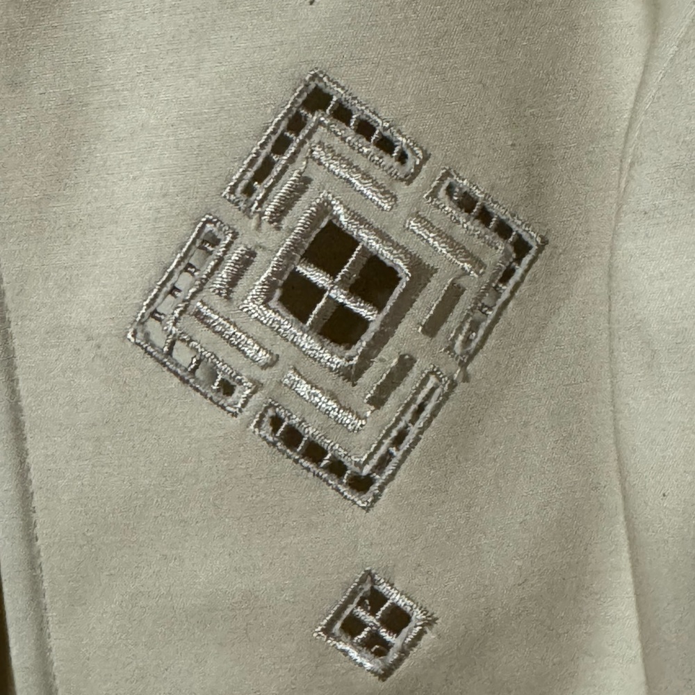 Peck & Peck Embroidered Detail Blazer Sz 8P NWT - Picture 3 of 5